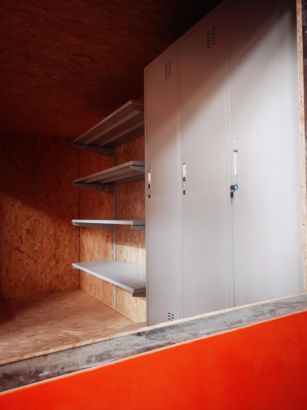 Lager Fiber Glass Mobile House-Sea Rescue Station - 图片 5