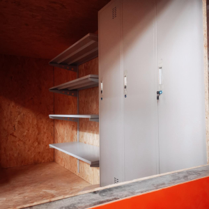 Lager Fiber Glass Mobile House-Sea Rescue Station
