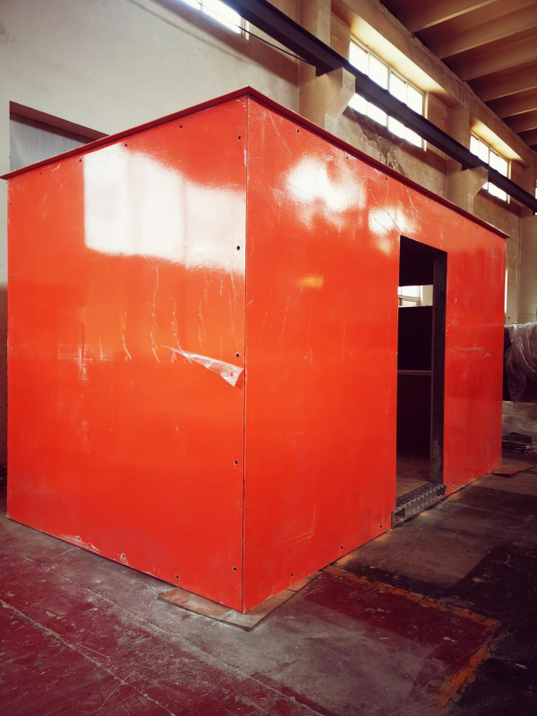 Lager Fiber Glass Mobile House-Sea Rescue Station - 图片 6