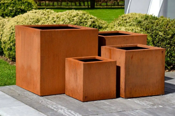 Outdoor Metal Flower Box